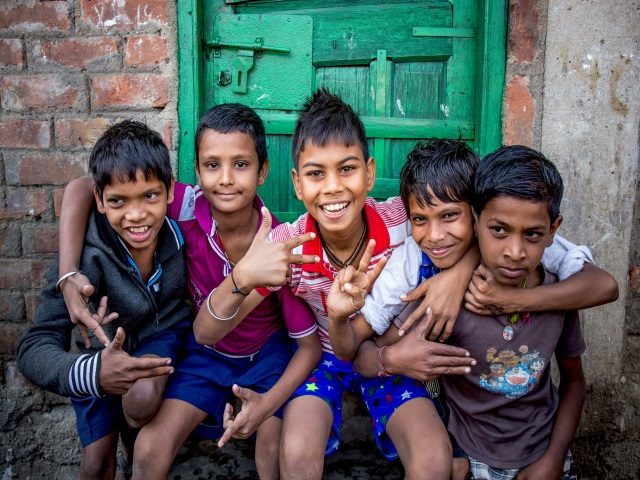 Projektpatenschaft Müllkinder Kalkutta Bhagar Liluah Kinder2