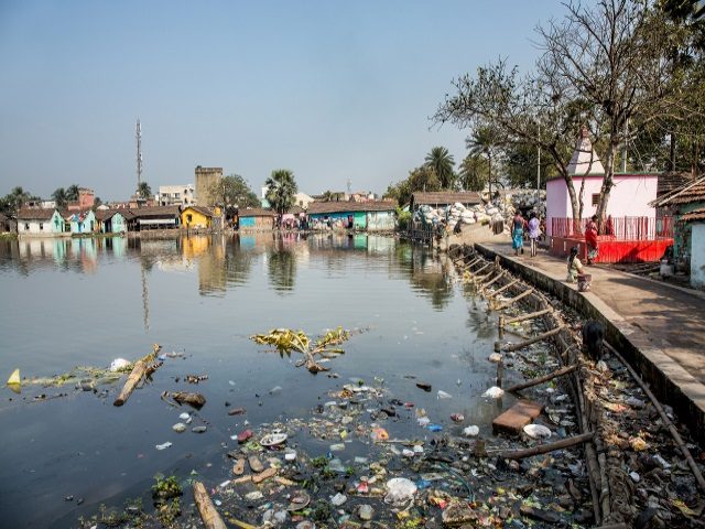 Projektpatenschaft Müllkinder Kalkutta Bhagar Liluah See